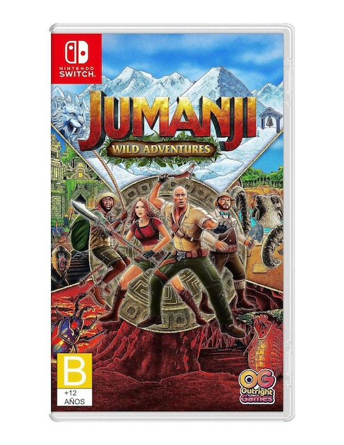 Jumanji Wild Adventures Switch estándar para Nintendo Switch