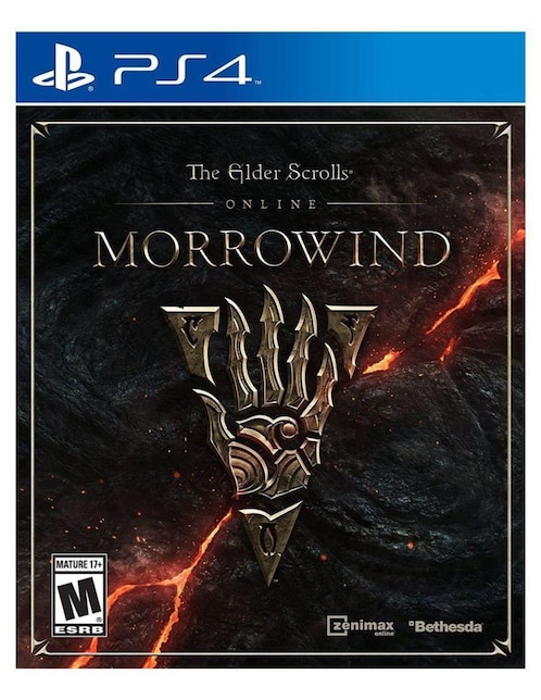 The Elder Scrolls Online Morrowind estándar para PS4 físico