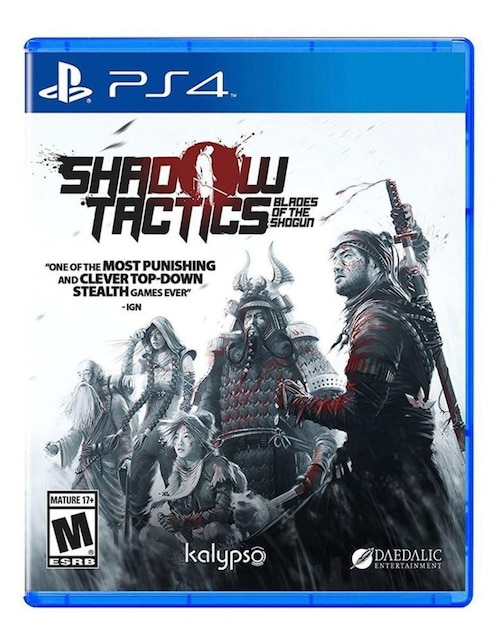 Shadow Tactics Blades of the Shogun para PS4 físico