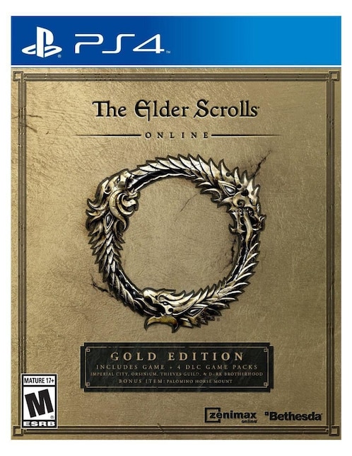 The Elder Scrolls Online Gold Edition para PS4 físico