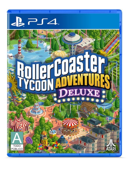 PS4 Roller Coaster Tycoon Adventures Deluxe Ps4 deluxe para PS4