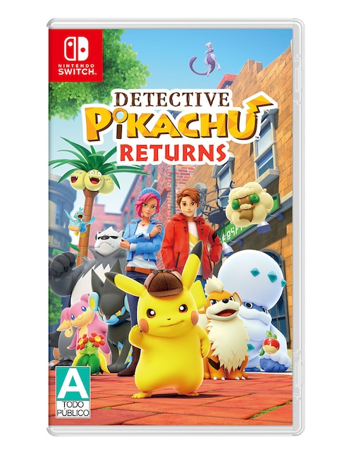 Detective Pikachú Returns estándar para Nintendo Switch físico