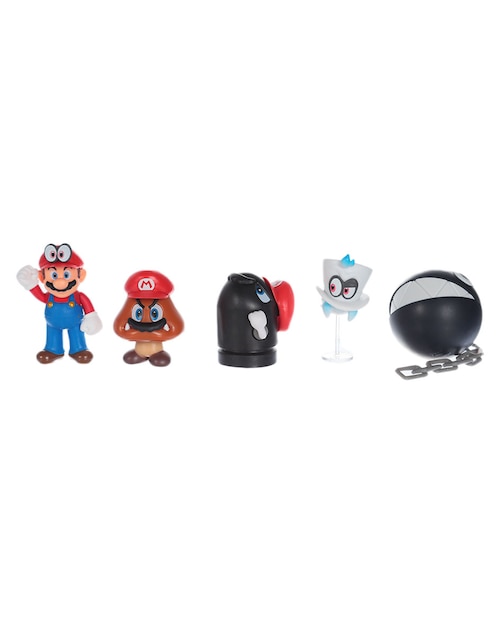 Set figuras Super Mario Odyssey Nintendo
