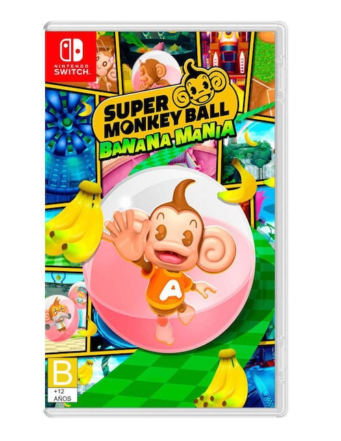 Super Monkey Ball Banana Mania estándar para Nintendo Switch físico