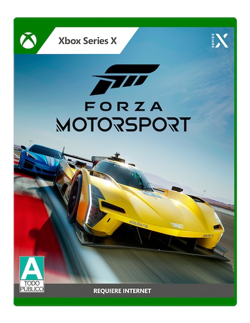 Forza Motorsport estándar para Xbox Series X físico