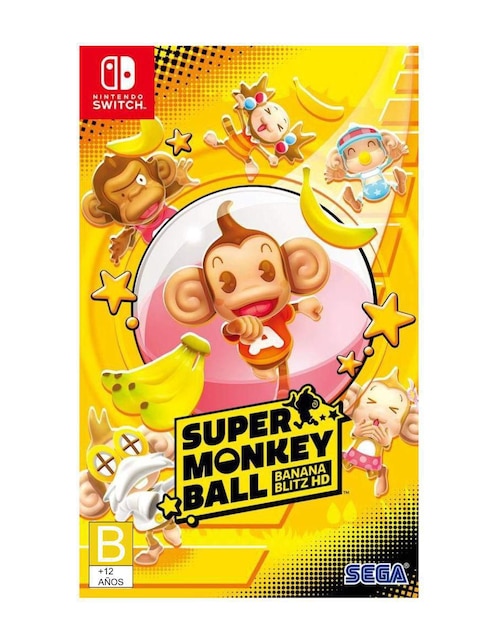 Super Monkey Ball: Banana Blitz HD Edición Estándar para Nintendo Switch Físico