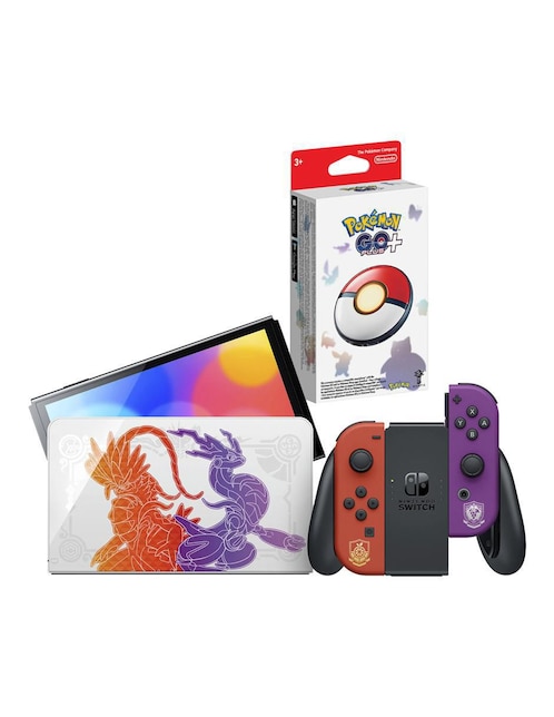 Consola Nintendo Switch Oled de 64 GB edición Bundle Pokémon