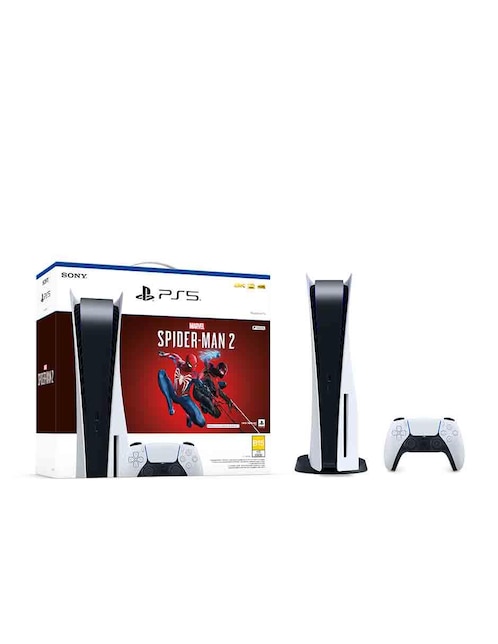 Consola PlayStation 5 de 825 GB Edición Bundle Spider-Man