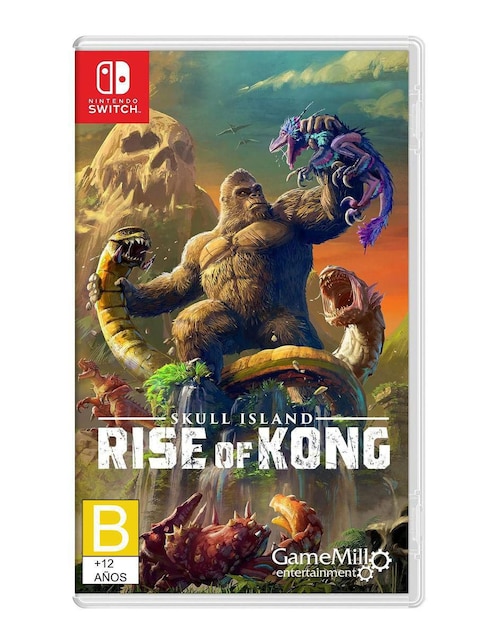 NINTENDO SWITCH Skull Island Rise Of Kong Nintendo Switch estándar para Nintendo Switch