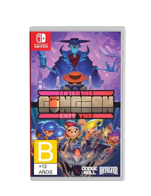 Enter Exit the Gungeon NSW Estándar para Nintendo Switch físico