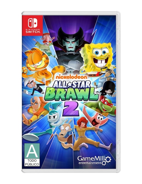 Nickelodeon All Star Brawl 2 Edición Estándar para Nintendo Switch Físico