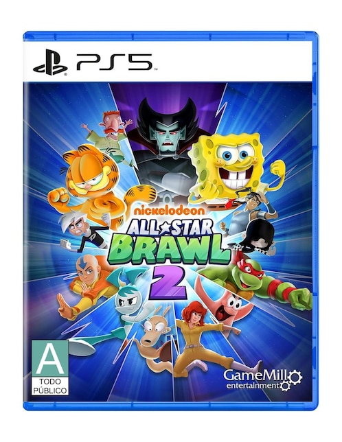 Nickelodeon All Star Brawl 2 Edición Estándar para PlayStation 5 Físico