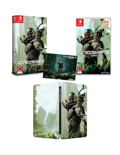 Crysis 3 Remastered Deluxe edition para Nintendo Switch físico