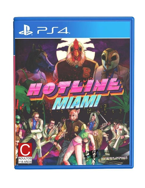 Hotline Miami estándar para PS4 1
