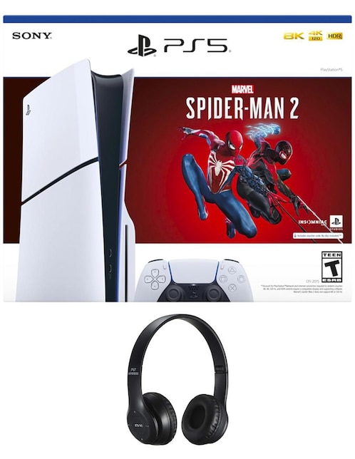 Consola PS5 Edición Estándar más Juego SpiderMan 2