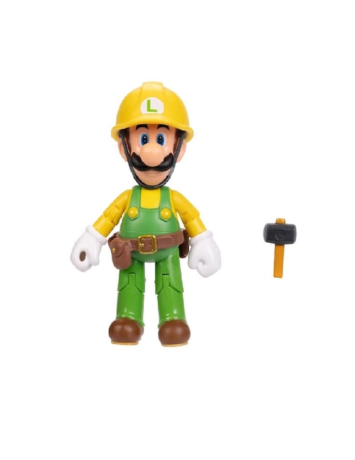 Figura Super Mario Luigi Nintendo articulada