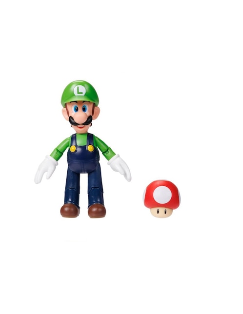 Figura Super Mario Luigi Nintendo articulada