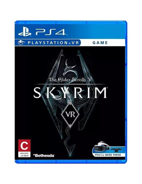 The Elder Scrolls V Skyrim (VR) estándar para PS4 físico