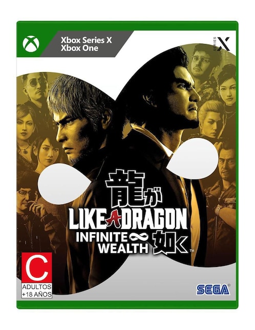 XBOX SERIES X Like A Dragon Infinite Wealth Xbox Series X estándar para Xbox Series X/Xbox One