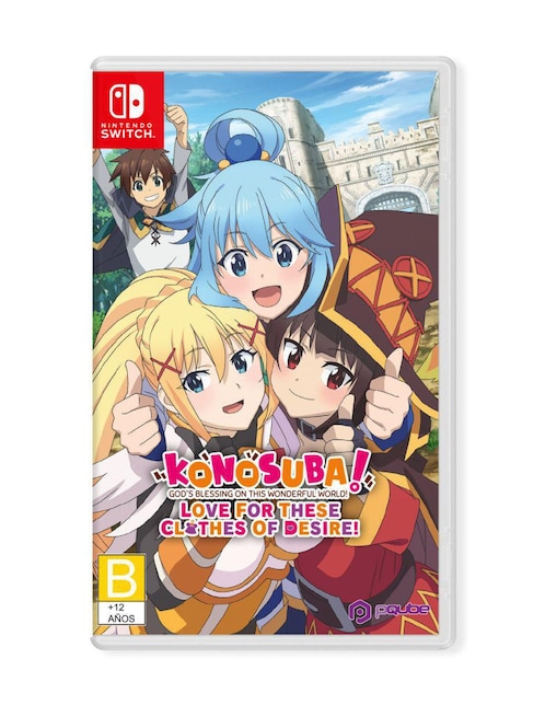 Konosuba Gods Blessing On This Wonderful World Edición Estándar para Nintendo Switch Físico