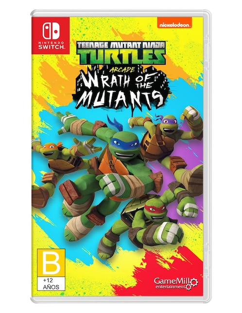 Teenage Mutant Ninja Turtles: Wrath of the Mutants estándar para Nintendo Switch físico