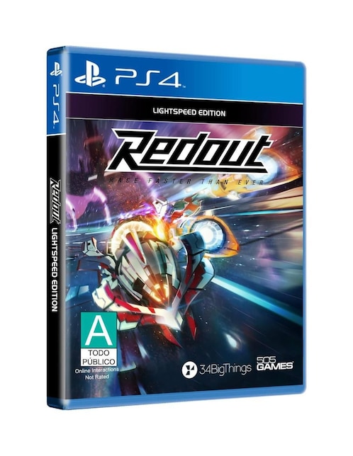 Redout Edición Estándar para Playstation 4 Físico