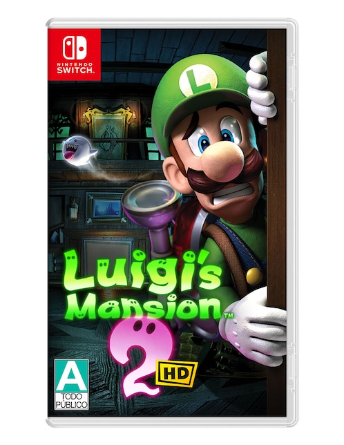 Luigis Mansion 2 HD edición estándar para Nintendo Switch físico