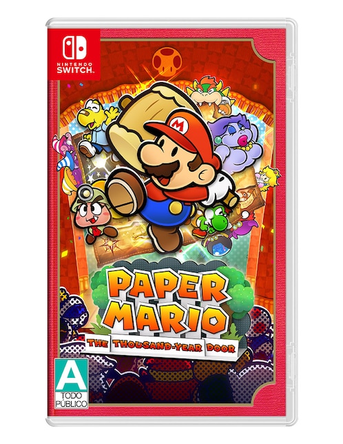 Paper Mario: The Thousand-Year Door edición estándar para Nintendo Switch físico