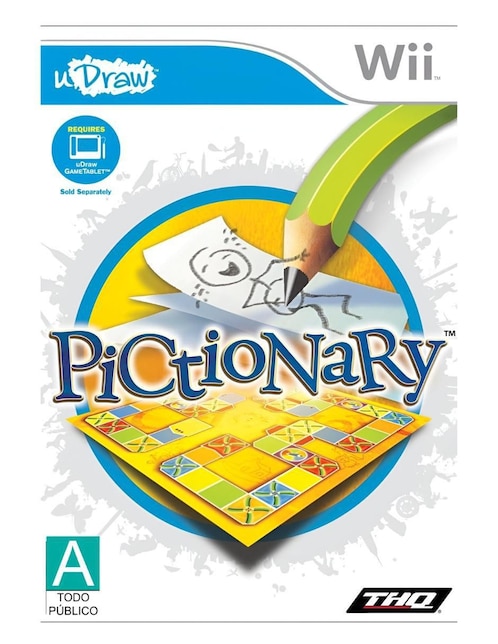 WII Pictionary - Wii Wii estándar para Wii