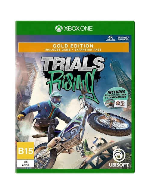 Trials Rising Gold Edition para Xbox One físico