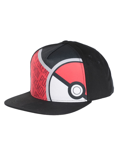 Gorra con visera plana snapback Pokémon infantil 1