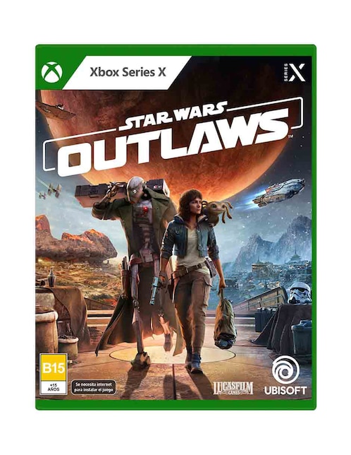 Star Wars Outlaws estándar para Xbox Series X físico