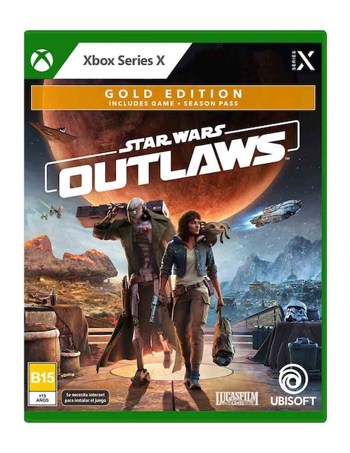 Star Wars Outlaws Gold Edition para Xbox Series X físico