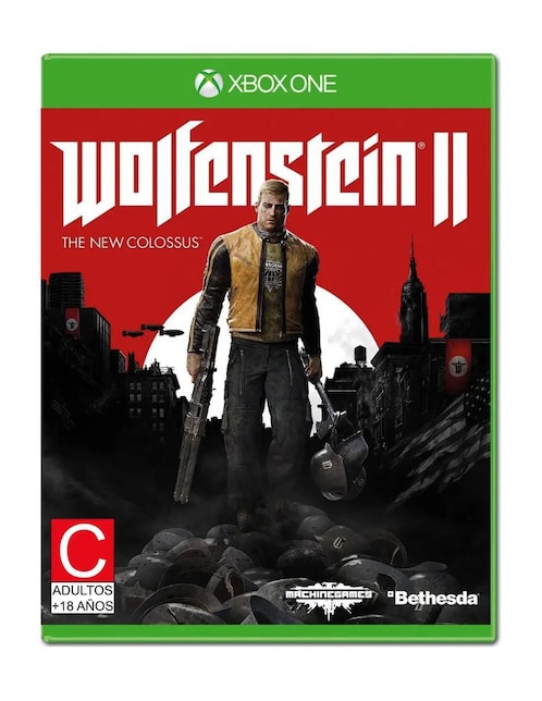 Wolfenstein II: The New Colossus edición estándar para Xbox One físico