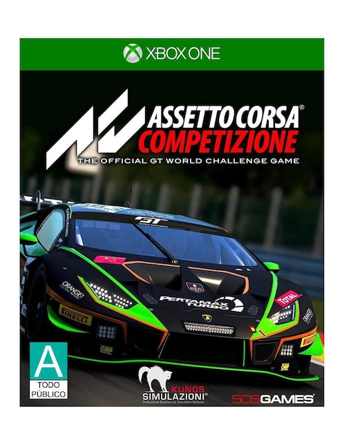 Asseto Corsa Competizione edición estándar para Xbox One físico