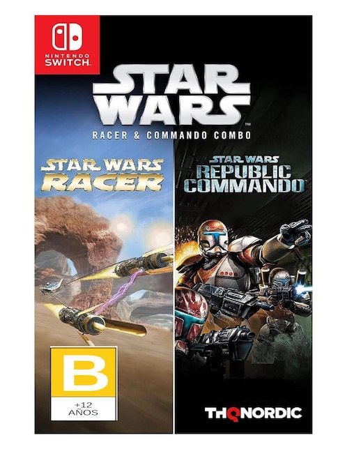 Star Wars Racer & Commando Combo edición estándar para Nintendo Switch físico