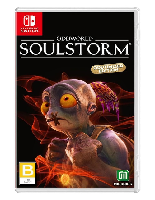 Oddworld Soulstorm edición estándar para Nintendo Switch físico