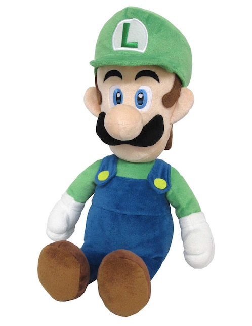 Peluche de Luigi humano Nintendo Mario Bros