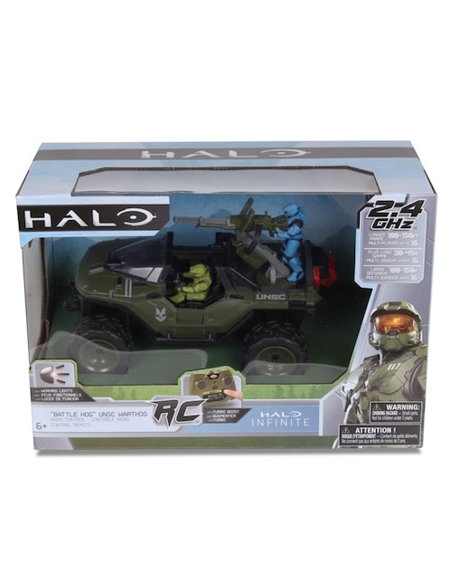 Figura Halo Master Chief Xbox con luz y movimiento