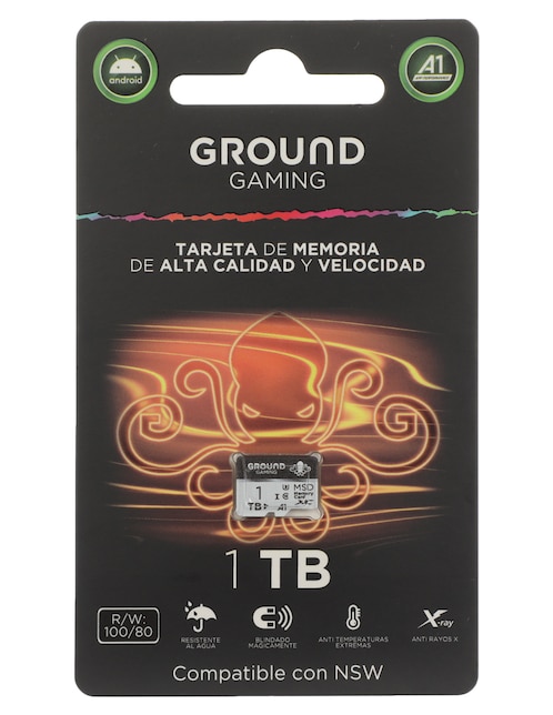 Memoria Micro SD Ground Gaming capacidad 1 TB