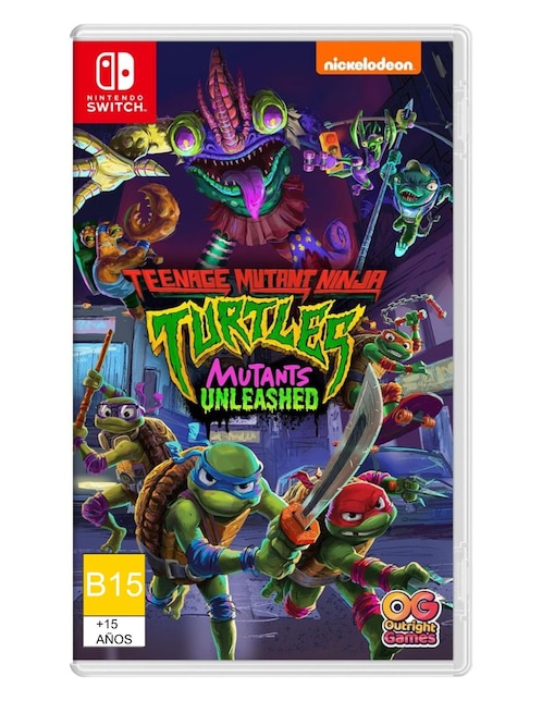 Teenage Mutant Ninja Turtles: Mutants Unleashed estándar para Nintendo Switch físico