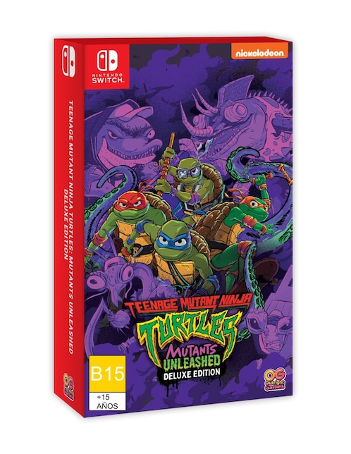 Teenage Mutant Ninja Turtles: Mutants Unleashed deluxe para Nintendo Switch físico