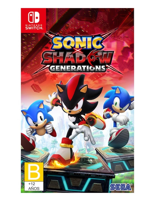 Sonic X Shadow Generations edición estándar para Nintendo Switch físico