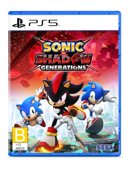 Sonic X Shadow Generations edición estándar para PlayStation 5 físico