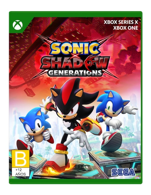 Sonic X Shadow Generations Sega estándar para Xbox Series X/Xbox One