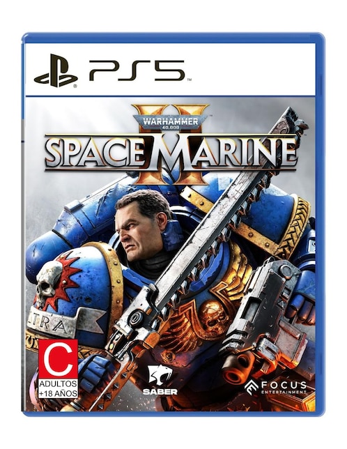 Warhammer 40,000 Space Marine 2 edición estándar para PlayStation 5 físico