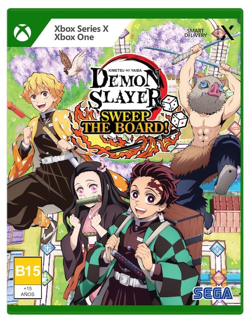 SEGA Demon Slayer - Kimetsu No Yaiba - Sweep The Board! Sega estándar para Xbox Series X/Xbox One