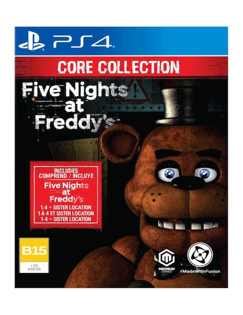 Five Nights At Freddys Core Collection para PlayStation 4 y PlayStation 5