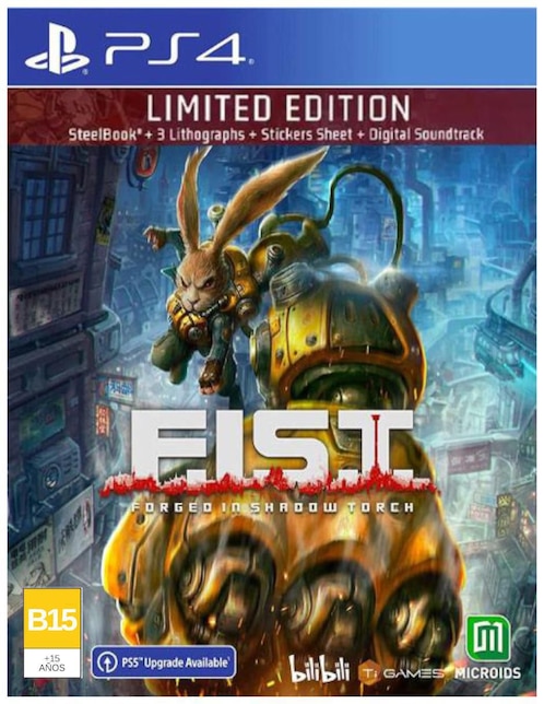 F.I.S.T. Forged in Shadow para PS4