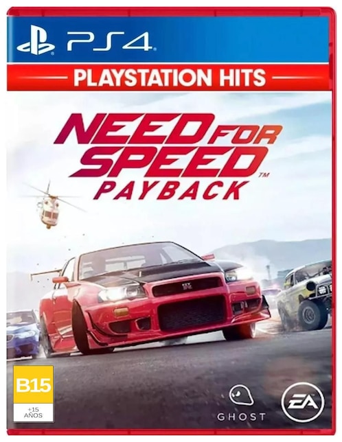 Need for speed Payback para PS4